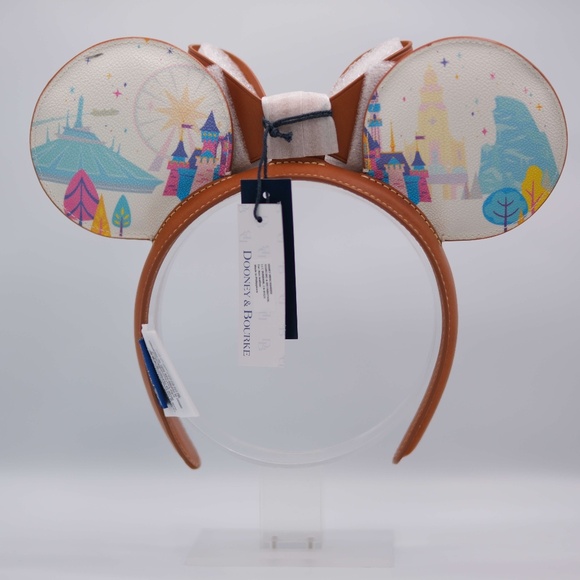 Minnie & Mickey Mouse Dooney & Bourke Ear Headband –Disneyland 70th Anniversary main image 15